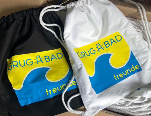 NEU: Grugabad-Freunde Sportbeutel
